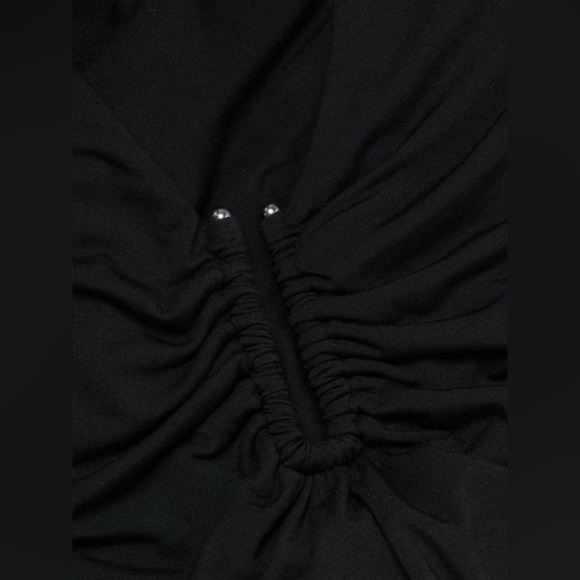 Jonathan Simkhai Madeline Hardware Top Black - Picture 12 of 15